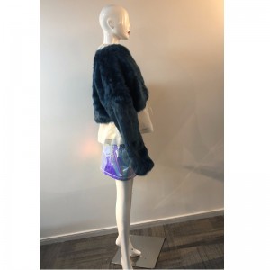 DAMES NAVY KORTE Pelsbelægning RLWF0005