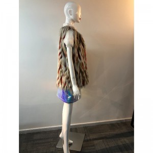 DAMES FARVEFUR GILET RLWF0012