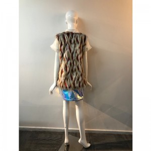 DAMES FARVEFUR GILET RLWF0012