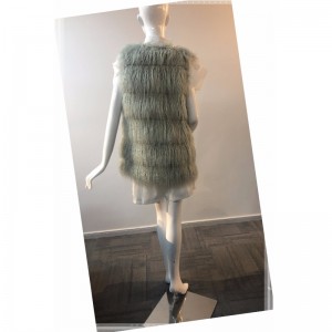 DAMES HAVSKUM FUR GILET RLWF0025