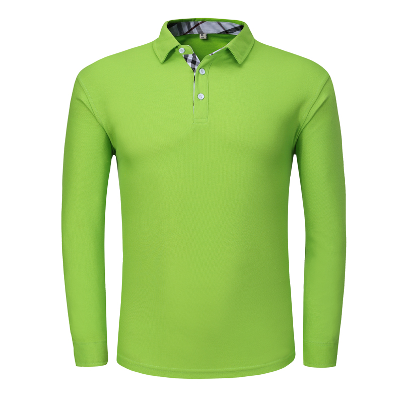 # 1821 - Langærmet golfpolo skjorter