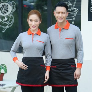 Langærmet arbejdsskjorte med lomme