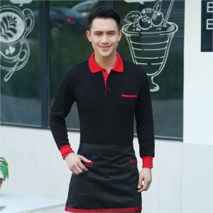 Langærmet arbejdsskjorte med lomme