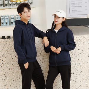 # 8027-Full-Zip LightWeight Uni Color hættejakke