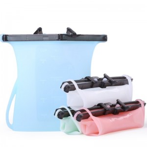 Silikone friskholdende taske