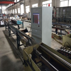 Onlinet hvirvelstrøm testsystem til rustfrit stål lige svejset rør ECN1002 / EFN1002