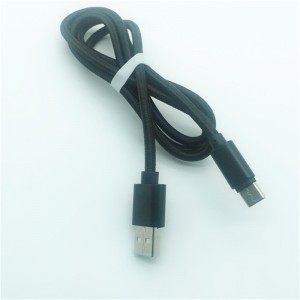 KPS-1005CB Micro 2M OD4.5MM mikrofleksibel hurtigoplader-usb-kabel til Android-mobil