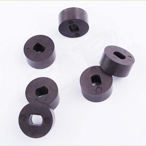 Tilpasset permanent bundet multi-polær injektion plast Ferrite NdFeB motor magnet