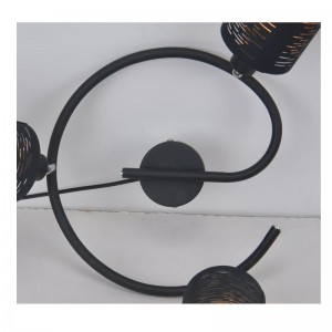 spot light-3LT med laserskåret stofskygge