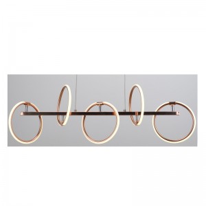 Pendellampe med rund LED-strimmel og juster funktion