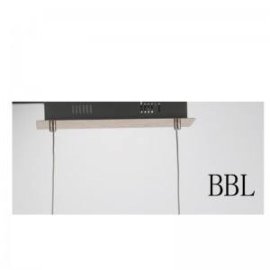 Pendellampe med rund LED-strimmel og juster funktion