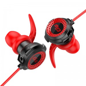 E-sport med aftagelig mikrofon mobiltelefon og computer ved hjælp af gaming hovedtelefoner