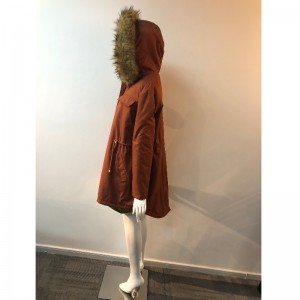 DAMES HOODED COAT RLWPC0045