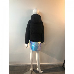 DAMES PUFFERLAK I SORT RLWPC0057