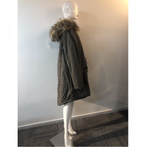 DAMERS MØRK-GRÅ PADDET PÅ RLWPC0071