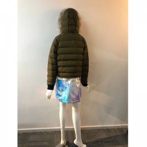 DAMES HOODED COAT I KHAKI RLWPC0085