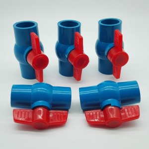 Højtryks PVC Octagonal kugleventil til drikkevand