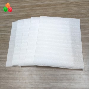 Brugerdefineret gennemsigtig chokbestandigt vandtæt antistatisk epe-skumpose PE PO-film fortykkelse af ekspanderet polyethylenemballagesæk