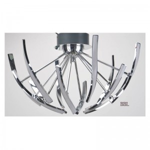 LED loftslampe med aluminiumsstrimmel