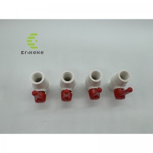 Højtryks 3-vejs kugleventil til drikkevand