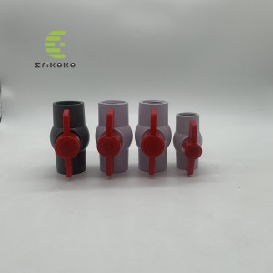 Højtryks sanitær 3 stykke kugleventil