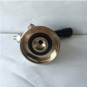 Type G Beer Keg-kobling med trykaflastningsventil Ergonomisk designgreb Håndtag med rustfrit