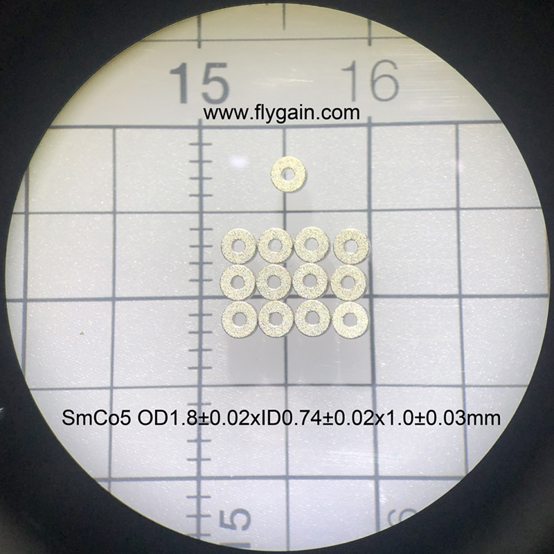 Micro Precision SmCo ringmagnet til mobil motor