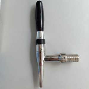 Ny ankomst 304 rustfrit stål kaffebånd Stout øl vandhane, udkast til øl udlevering nitrogen nitro tap