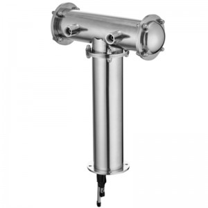 T form øl tårn med stinaless stål