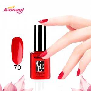 Kamayi Hot Sale 12 ml Professionel organisk UV-farve Gel neglelak Grøn stil Gelpolje til neglekunst