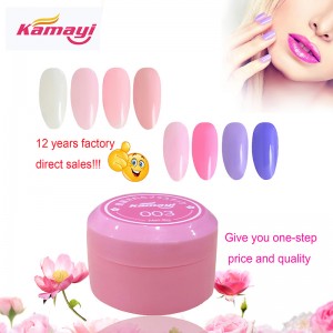 Kamayi Oem specialmærket polygel polish agent, professionel maling lak 48 farver