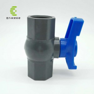 Højtryks 3-vejs kugleventiler med 1/8 tommer modhager