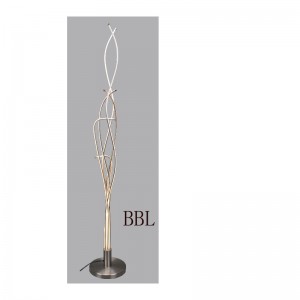 LED gulvlampe med aluminiumsstrimmel