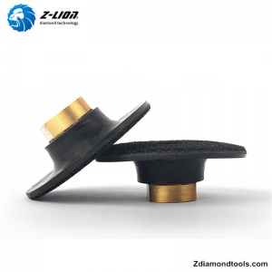 Z-LION ZL-A005 Resin Diamond Backing Pad til værktøj på rygslibehjul