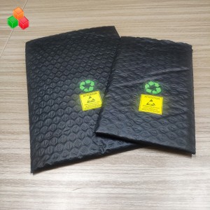 Tilpasset trykt logo boble mailere rive-bevis polstret plastikpose / co ekstruderet poly forsendelse kuvert boble air wrap taske