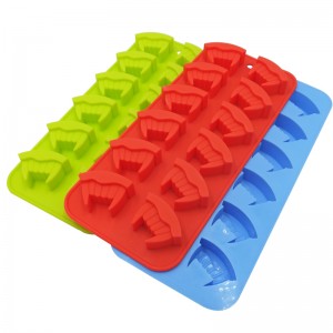 12 sjove eksisterende form silikone chokoladeform