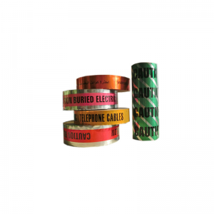 Plastisk advarselstape til kabel-underjordisk detekterbar aluminiumsfolie PE-advarsel
