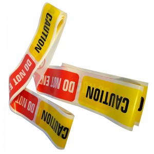 Kina PE barrikade tape førstehjælp