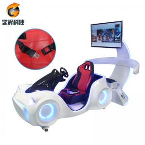 VR-racerbil Globalt varmt salg temaparkudstyr tre-akslet