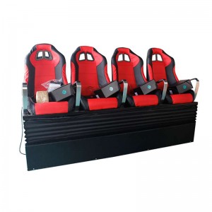 Interessant teater 4 sæder 9dvr biograf 3 DOF dynamisk platform