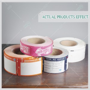 Lang holdbarhed stålstang hænger tag farvemætning mærker