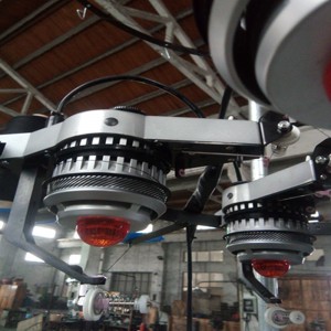 Høj kvalitet tilpasset mønster jacquard knæ bandage strikemaskine