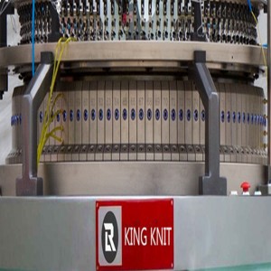 Enkel åben bredde cirkulær strikemaskine