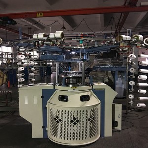 Taiwan-leverandør Lille diameter Jacquard sømløse leggings strikemaskine