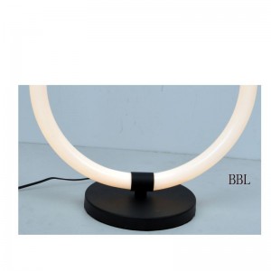 Lampen til LED -bord med acryl -rund ring
