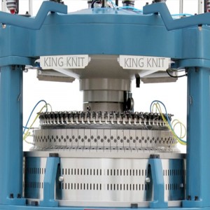 Dobbelt trøje interfacek jacquard cirkulær strikkermaskine mayer