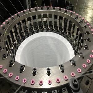 Elektrisk lille diameter Cirkulær Knittermaskine