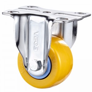 Lys pligtopfyldning +.-Belagt indeslutning med Orange TPE-hjul