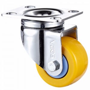 Lys pligtopfyldning +.-Belagt indeslutning med Orange TPE-hjul