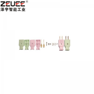 To-pins elektrisk stik automatisk produktionslinje